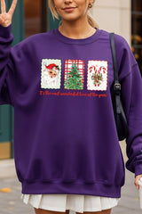 UL180P-E3201 Most Wonderful Time Graphic Plus Sweatshirt $25