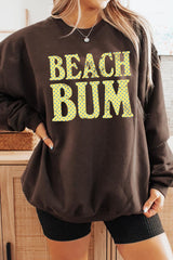UL180-E3465 Beach Bum Dot Graphic Sweatshirt $20