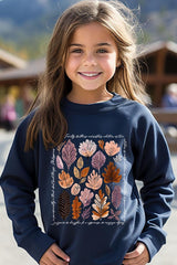 UL180B-E3147Z Christian Fall Kids Graphic Sweatshirt $20